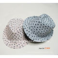 Ladies Fashion Pink Polka Dots Fedora Hat CHEAP 2014 NOUVEAU DESIGN